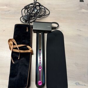 Dyson Corrale Hair Straightener in Black with Pink Accents